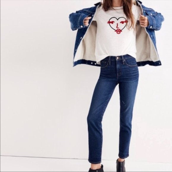 Madewell Denim - Madewell Dark Wash Crop Jeans